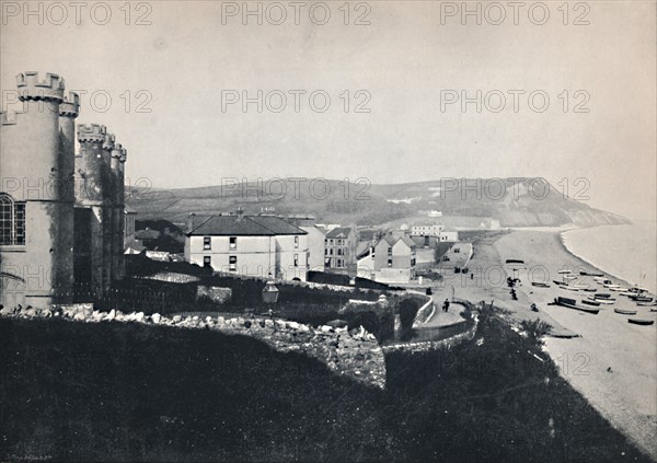 'Seaton - Looking Towards White Cliff', 1895. Artist: Unknown.