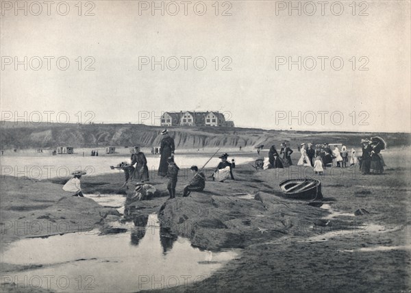 'Bundoran - The East Strand, with the Great Northern Hotel', 1895. Artist: Unknown.