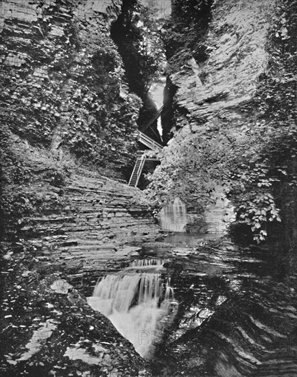 'Watkins Glen', 19th century. Artist: Unknown.