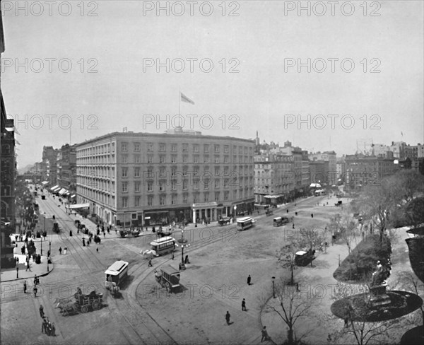 'Madison Square', 19th century. Artist: Unknown.