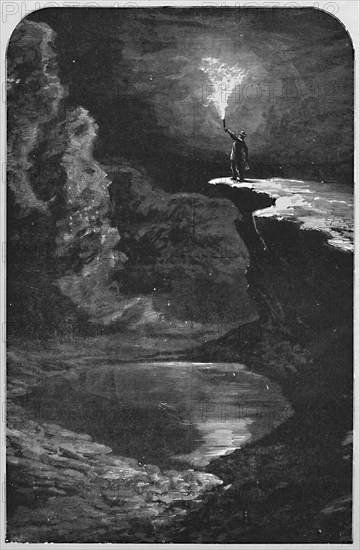 'The Dead Sea', 1871, (1883). Artist: Unknown.