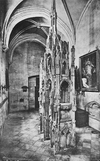 'Interior Tomb of the Pope Jean XXII', c1925. Artist: Unknown.