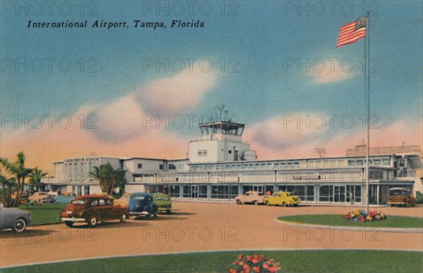 'International Airport, Tampa, Florida', c1940s. Artist: Unknown.