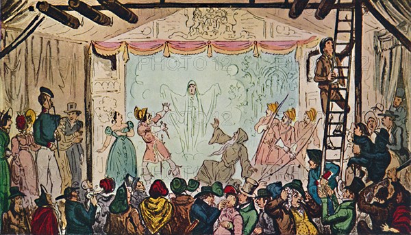 'Bartholomew Fair: From the Inside', 1942. Artist: R. Cruikshank.