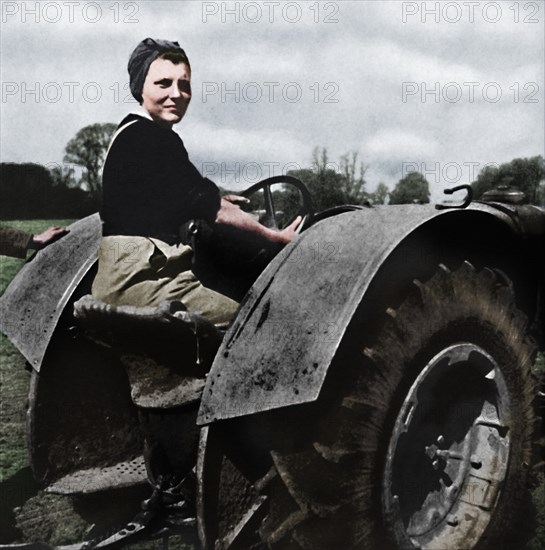 'Land Girl', 1941. Artist: Cecil Beaton.