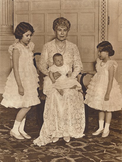 'Queen Mary-Grandmother', Sandringham, Jan 1936 (1937). Artist: Unknown.