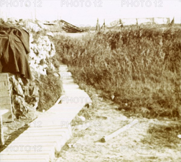 Trenches, Ramskapelle, Belgium, c1914-c1918. Artist: Unknown.