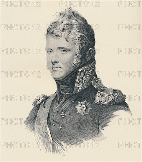 'Alexander I, Emperor of Russia', c1800, (1896). Artist: Francesco Vendramini.