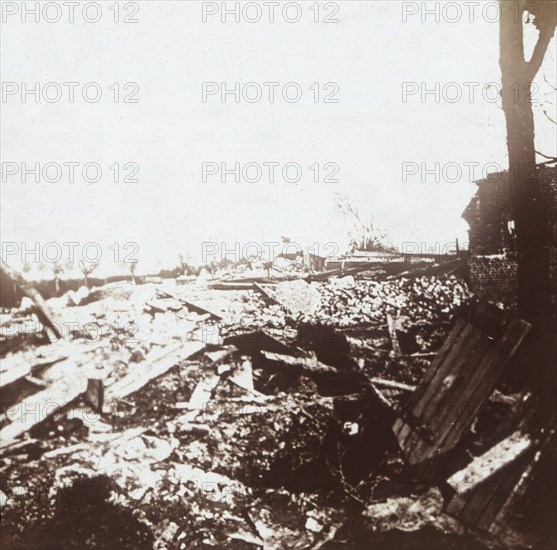 Battlefield, Roeselare, Flanders, Belgium, c1914-c1918. Artist: Unknown.