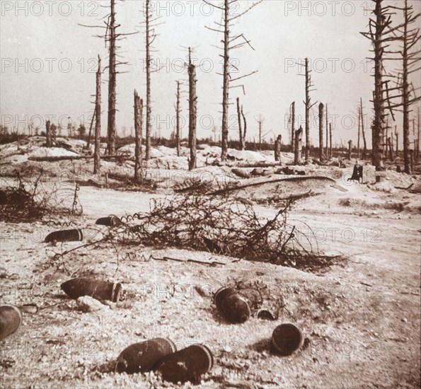 Shells, Verdun, northern France, c1914-c1918. Artist: Unknown.