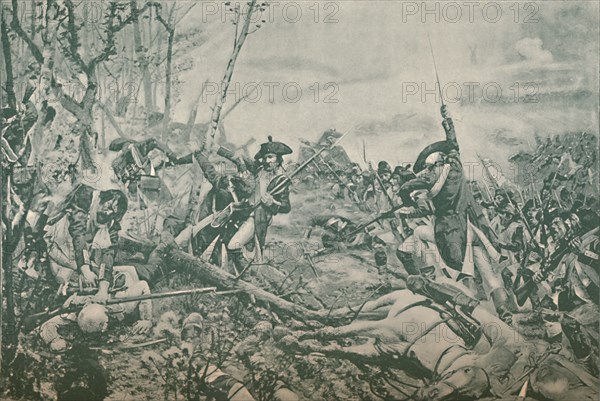 'The Battle of Jemmapes, Near Mons, Belgium, November 6, 1792', (1896). Artist: Unknown.