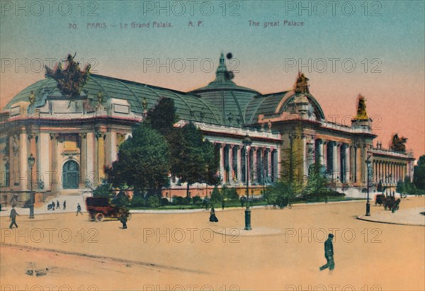 The Grand Palais, Paris, c1920. Artist: Unknown.