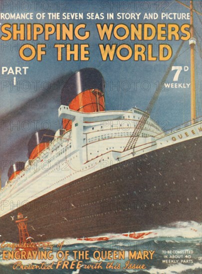 'Shipping Wonders of the World Part I advertisement', 1935. Artist: Unknown.