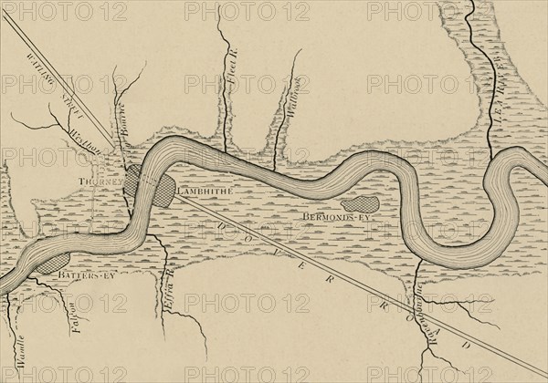 'The Marshes of Early London', 1908. Artist: Unknown.