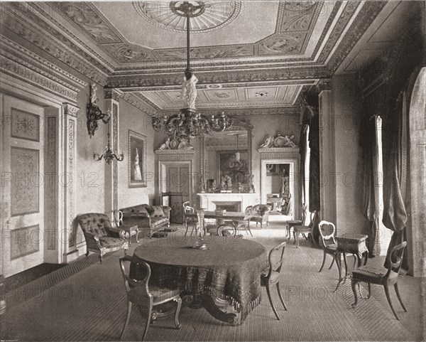 The Council Chamber, Osborne House, East Cowes, Isle of Wight, 1894.  Creator: Unknown.