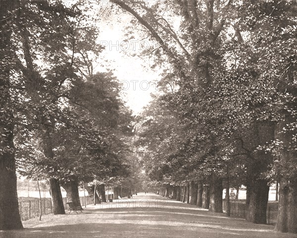 The Broad Walk, Oxford, 1894. Creator: Unknown.