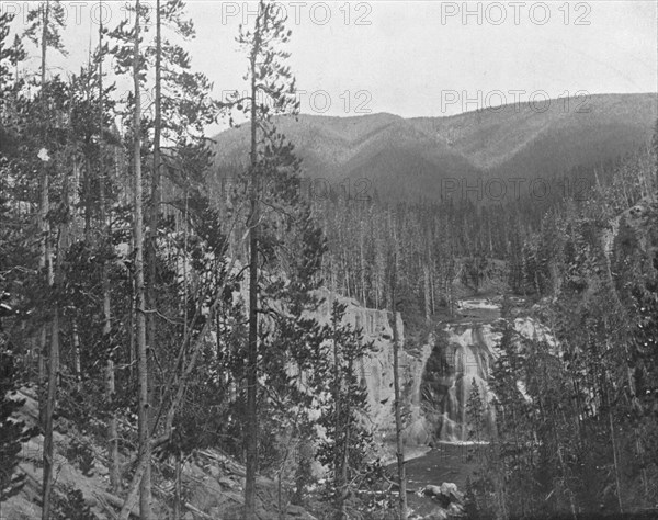 Missouri River, below Great Falls, Montana, USA, c1900.  Creator: Unknown.