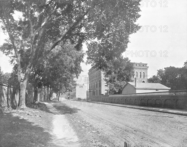 Sheffield Hall, Yale College, New Haven, Connecticut, USA, c1900.  Creator: Unknown.