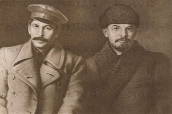 'Lenin And Stalin, March 1919', (1939). Creator: Unknown. - Photo12 ...