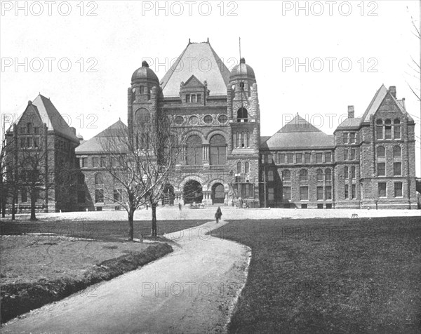 Parliament Buildings, Toronto, Canada, c1900.  Creator: Unknown.