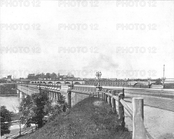 Girard Avenue Bridge, Philadelphia, USA, c1900.  Creator: Unknown.