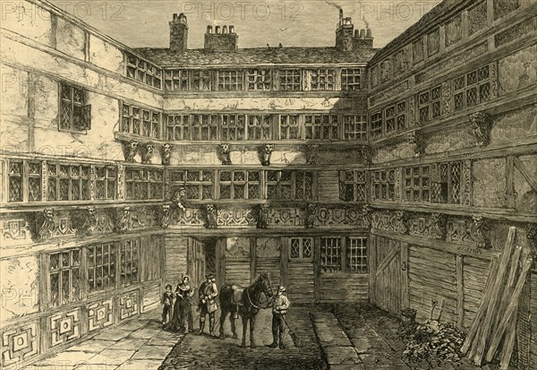 'Sir R. Whittington's House, Crutched Friars, 1803', (1897). Creator: Unknown.