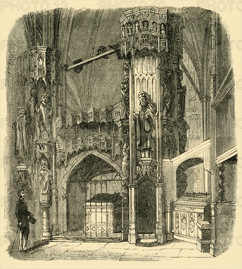 'Chantry of Henry V', (1881). Creator: Unknown.