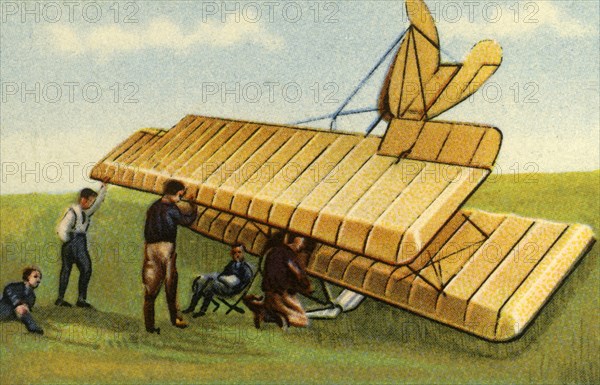 Gutermuth's glider, 1912, (1932). Creator: Unknown.