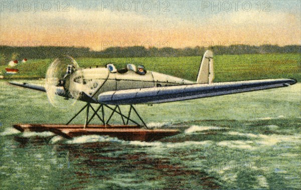 Messerschmitt M 23bw seaplane, 1920s, (1932). Creator: Unknown.