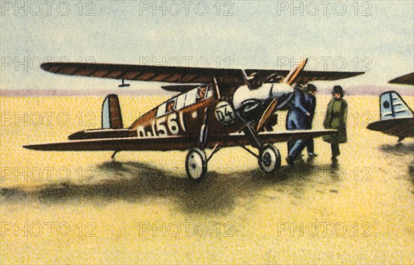 Darmstadt D-18 biplane, 1920s, (1932). Creator: Unknown.