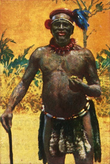 African tribal councillor, c1928. Creator: Unknown.