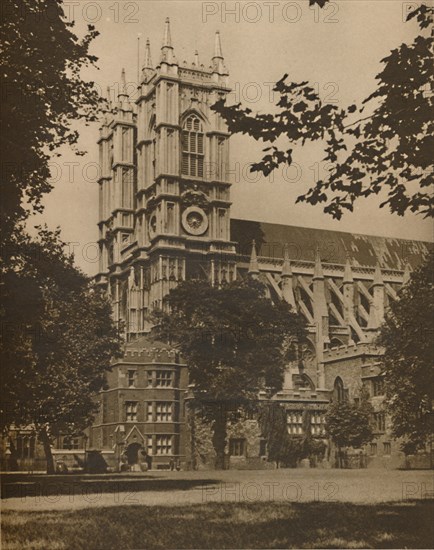 'Under the Elms in Dean's Yard on a Day of July', c1935. Creator: McLeish.