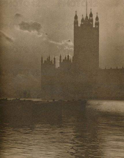 'Shrine of Stone Which Covers The Beating Heart of Parliamentary London', c1935. Creator: Huson.