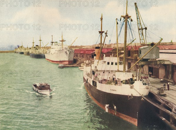 'South Wharf, Fremantle', c1947. Creator: Unknown.