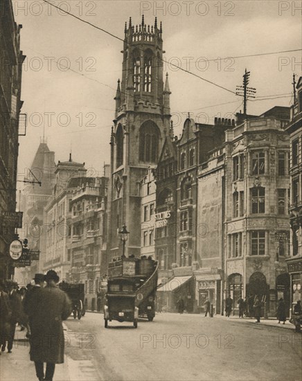 'St. Dunstan's Fleet Street, Izaak Walton's Parish Church', c1935. Creator: Unknown.