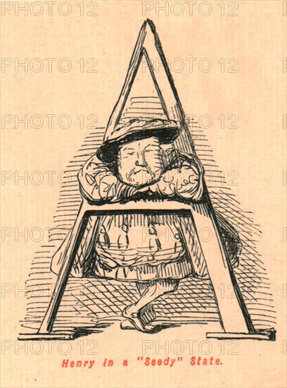 'Henry in a "Seedy" State', 1897. Creator: John Leech.