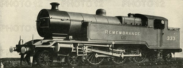 'L.B.S.C. "Pacific" Type of Tank, War Commemoration Engine', c1930. Creator: Unknown.