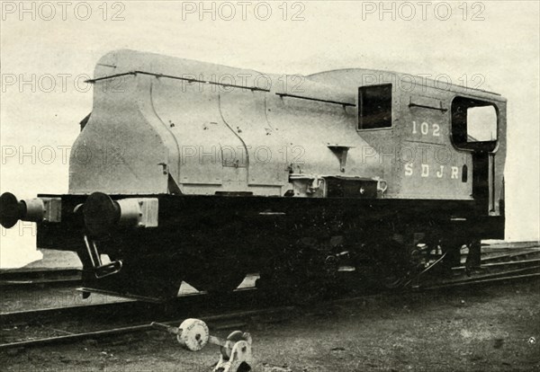 'One Of The Two "Sentinel" Shunting Engines Which Shunt The Colliery Sidings At Radstock', c1930. Creator: Unknown.