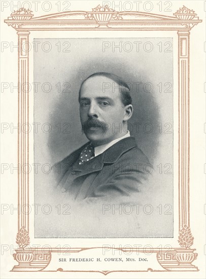 'Sir Frederic H. Cowen, Mus. Doc.', 1910. Creator: Elliott & Fry.