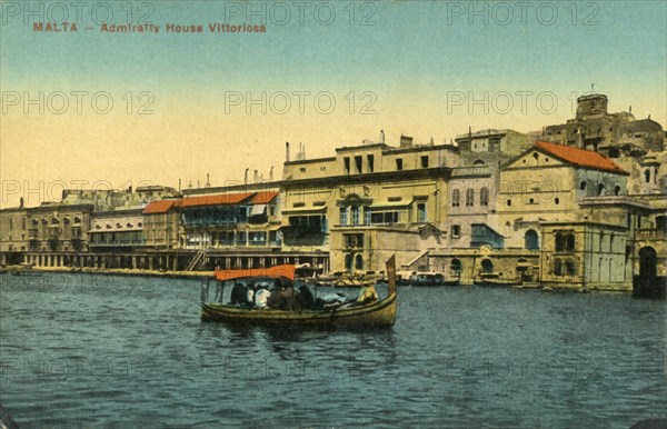 'Malta - Admirality House Vittoriosa', c1918-c1939. Creator: Unknown.
