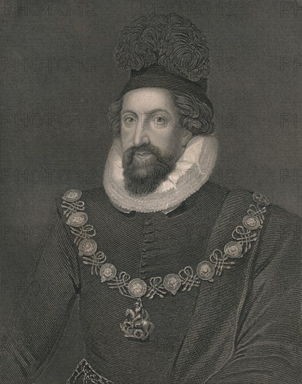 'Thomas Howard, Earl of Suffolk, c1600, (early-mid 19th century). Creator: John Henry Robinson.