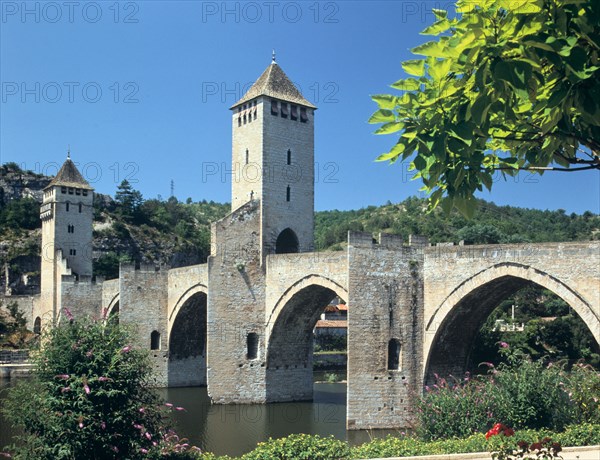 Valentre Bridge, Cahors, Lot, France