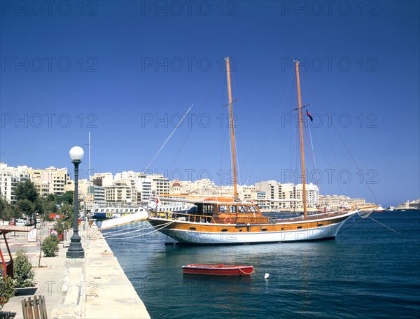 Waterfront of Sliema, Malta