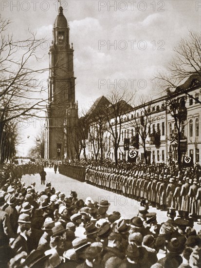 Nazi Party Day in Potsdam, Germany, 21st March 1933. Artist: Unknown