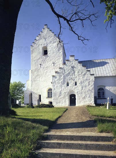 Church of Vitaby, Österlen, southern Sweden. Artist: Göran Algård