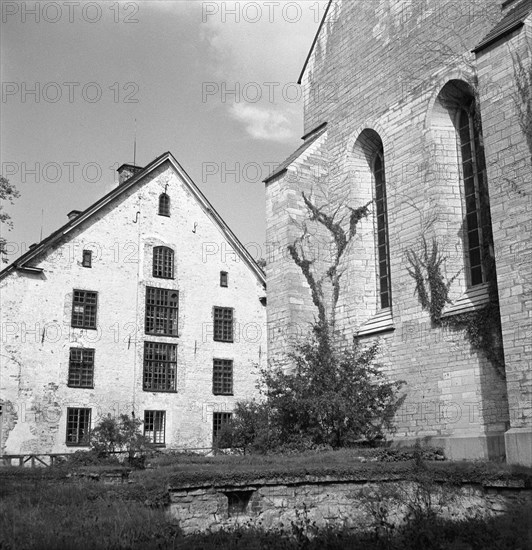 Vadstena Abbey, Sweden, 1951. Artist: Torkel Lindeberg