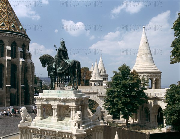 Fishermen's Bastion, Budapest, Hungary.