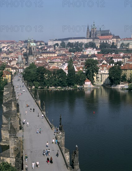 Charles Bridge, Prague, Czech Republic.