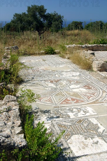 Ruins of the Basilica of Ayia Trias, Famagusta, North Cyprus.