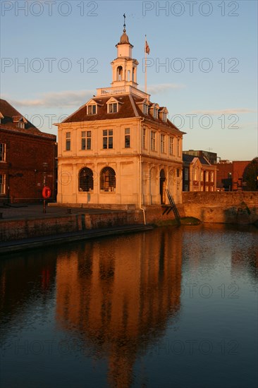 Custom House at dusk, Purfleet, Kings Lynn, Norfolk.